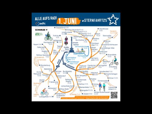 Sternfahrt 2025: Alle aufs Rad!