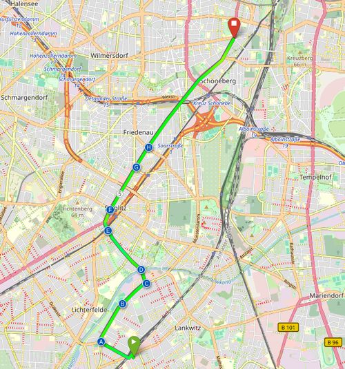 15:45 Zubringerdemo zur Demo (17:00) »Schlechte Radwege an der Grunewaldstraße? #NichtMitUns«