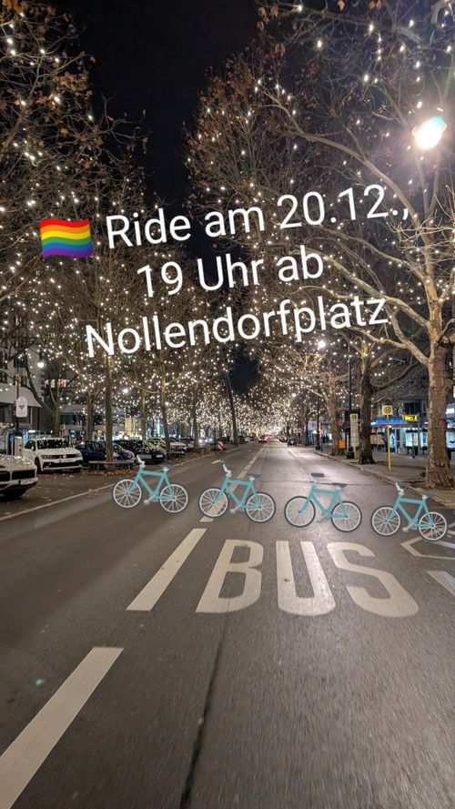 Queer Ride Dezember 2024