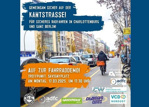 Demo auf der Kantstraße