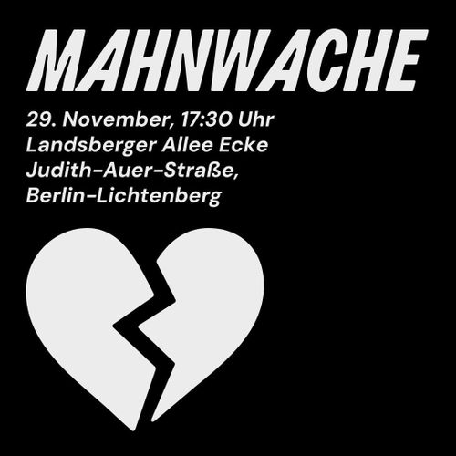 Mahnwache 