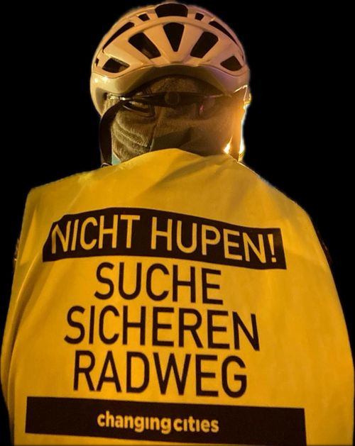 #suche sicheren Radweg