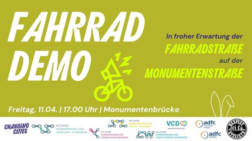 Monumentenstraße soll Fahrradstraße werden